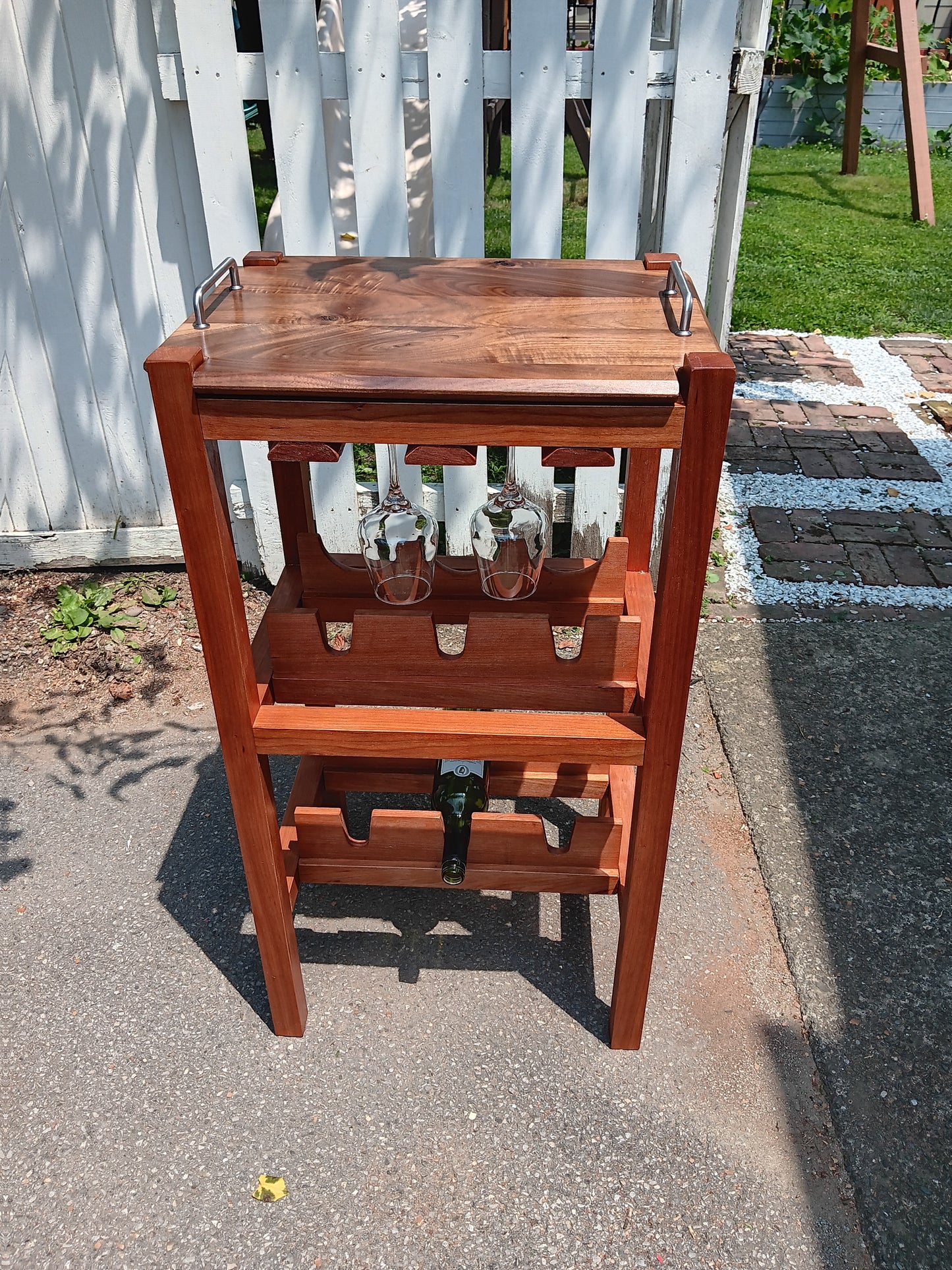 Cutting Board Wine Rack